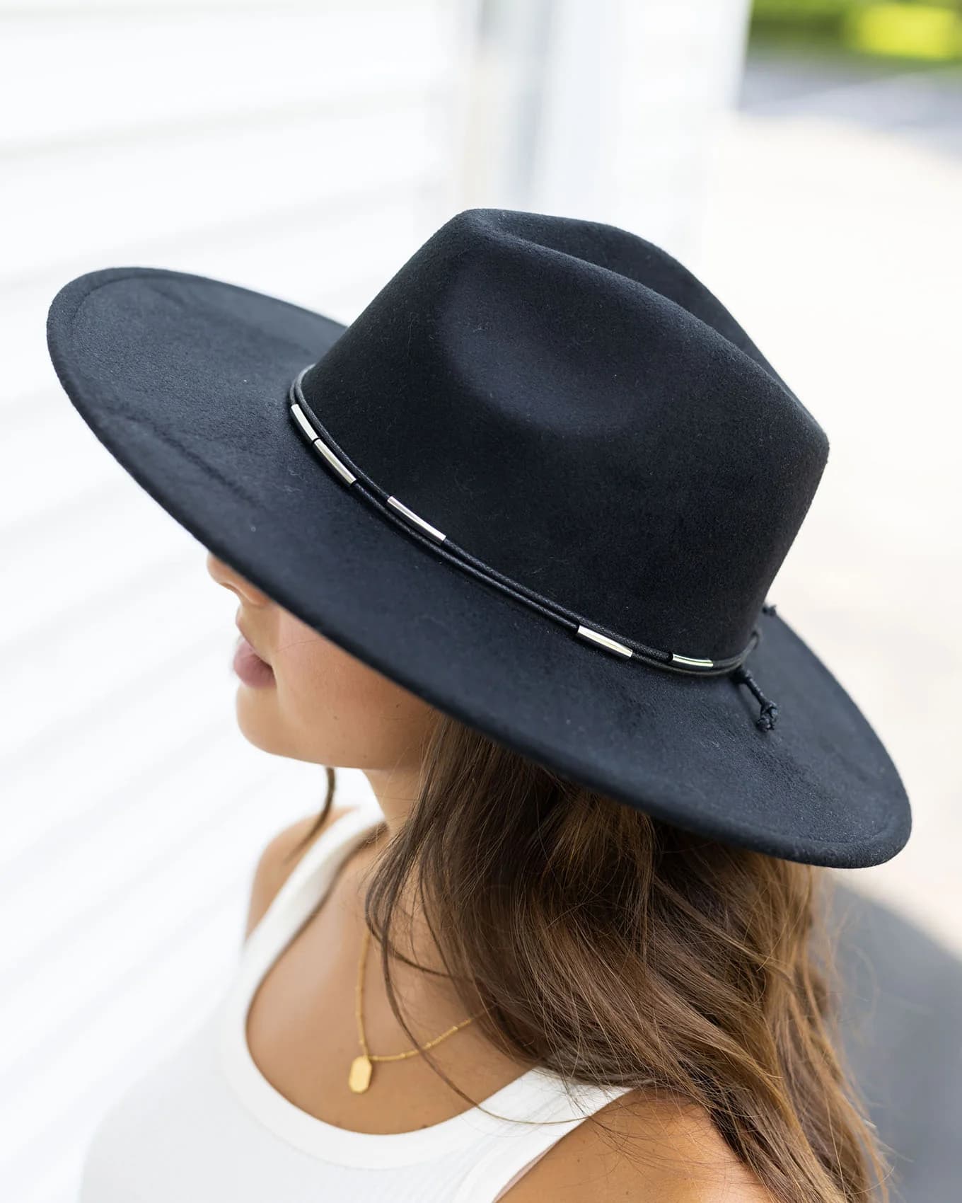 Wide-Brim Hat