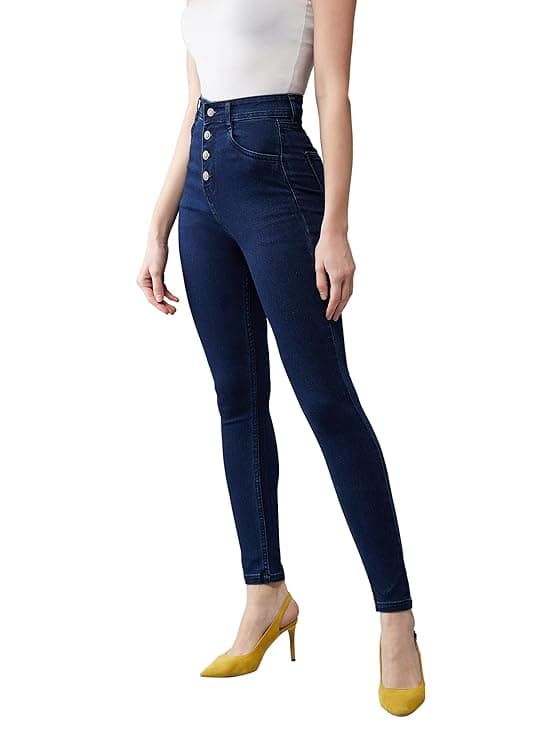 High-Waist Jeans